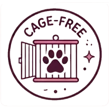 Cage-free grooming